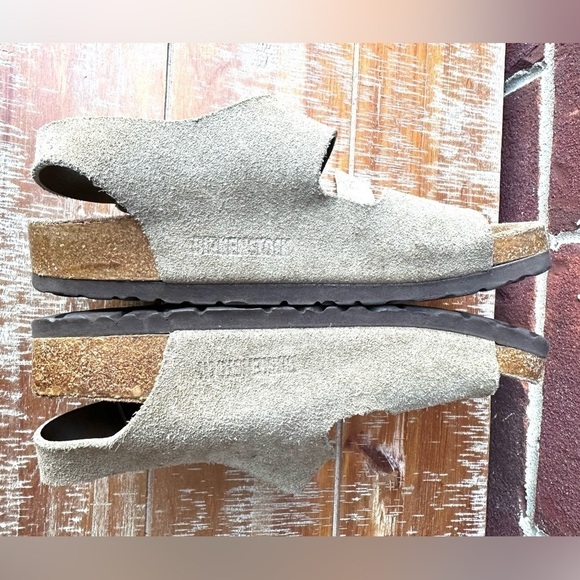 Birkenstock Milano suede leather sandals - Picture 5 of 9